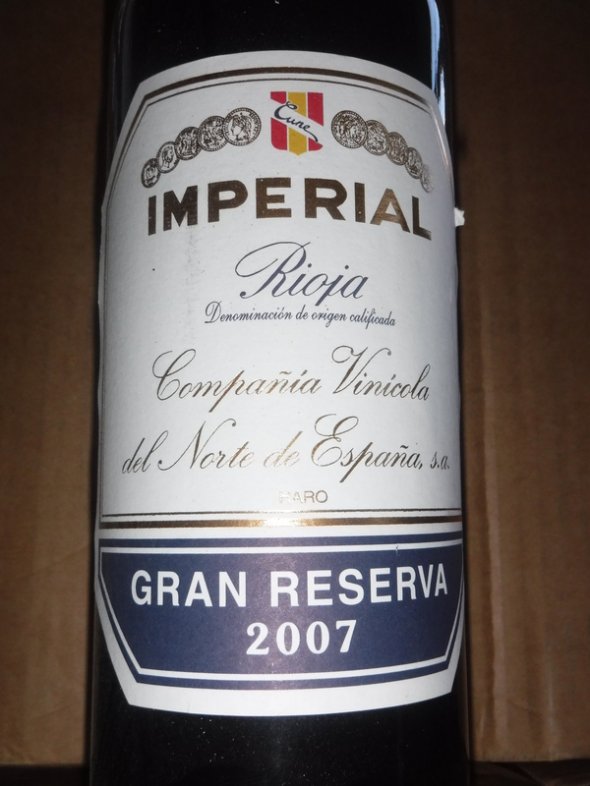 2007 CVNE Imperial Gran Reserva,  Rioja 