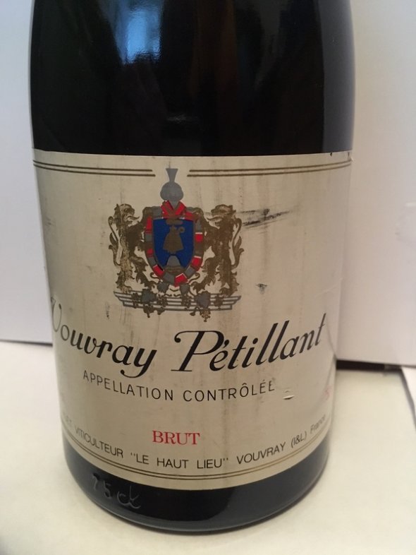 " LE HAUT LIEU" Vouvray Petillan Brut