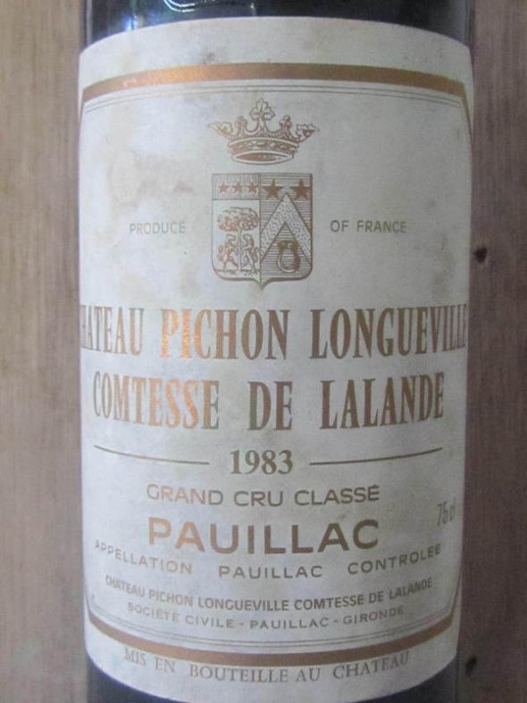 Ch.Pichon Longueville Comtesse de Lalande 1983 RP 97/98 