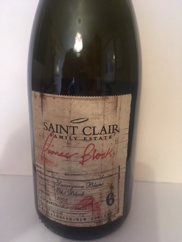 Saint Clair Pioneer Block Sauvignon Blanc  Marlborough 2008