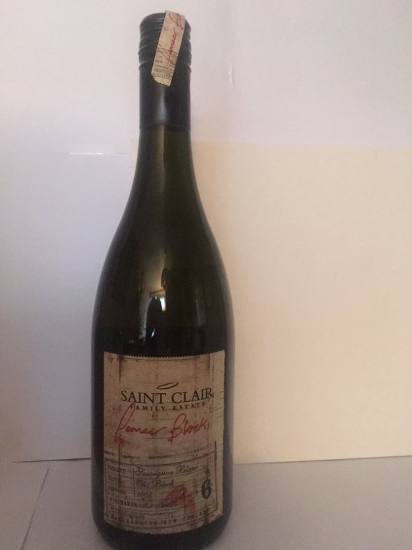 Saint Clair Pioneer Block Sauvignon Blanc  Marlborough 2008