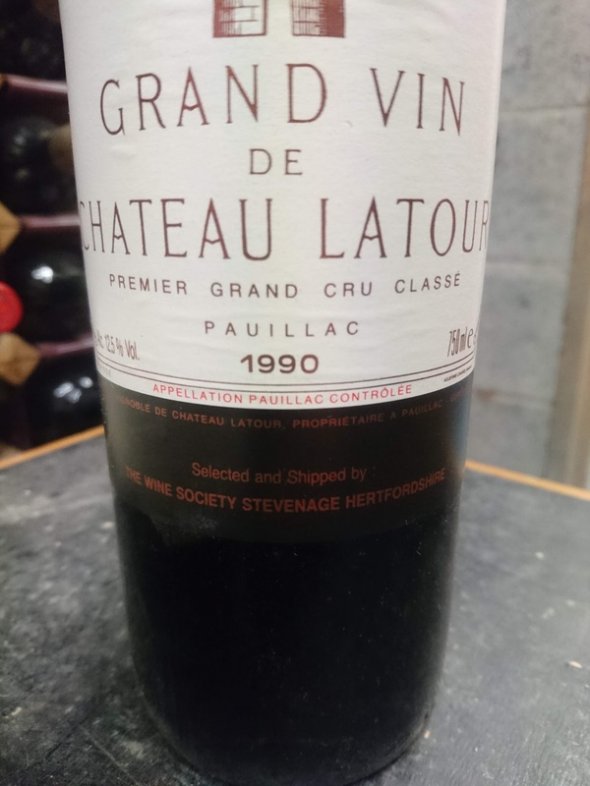 Chateau Latour, Grand Vin, Pauillac, 1990