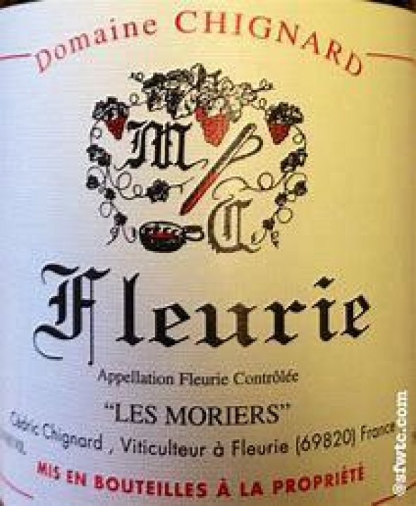 Domaine Chignard, Fleurie "Les Moriers", Cru Beaujolais, France