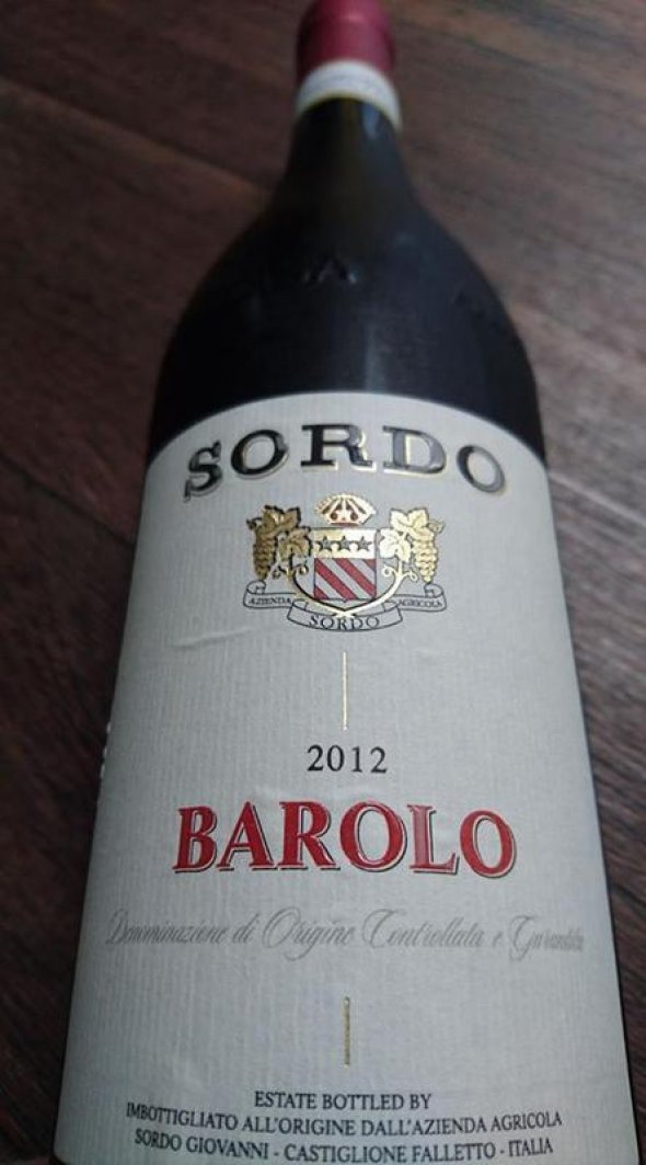 2012 Sordo Giovanni Barolo DOCG Piedmont "LOW START"