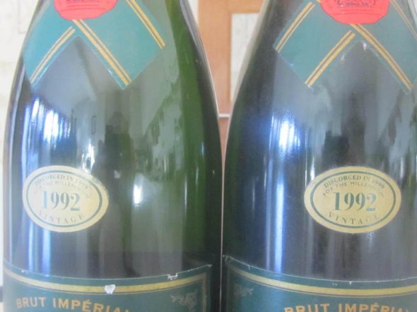 2 x Moet & Chandon Brut Imperial 1992 ( WS £124 per bottle ).