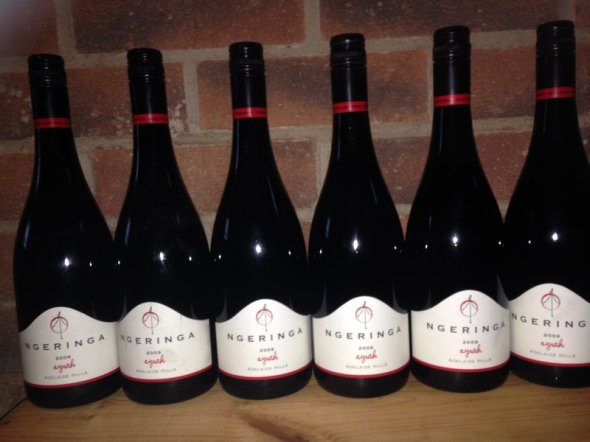 Ngeringa Syrah, Adelaide Hills, Mt Barker 2009