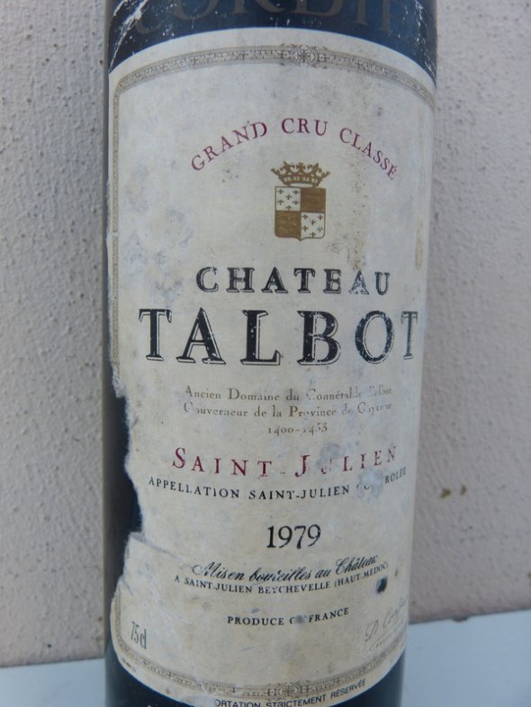 1979 Château TALBOT / St Julien 4th Growth