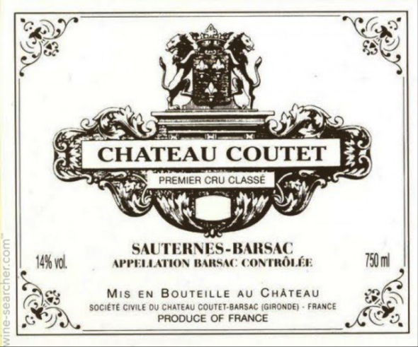 2001 Château Rieussec, Suduiraut, Coutet, Rrayne Vigneau, Guiraud and Rabaud Promis 2 each