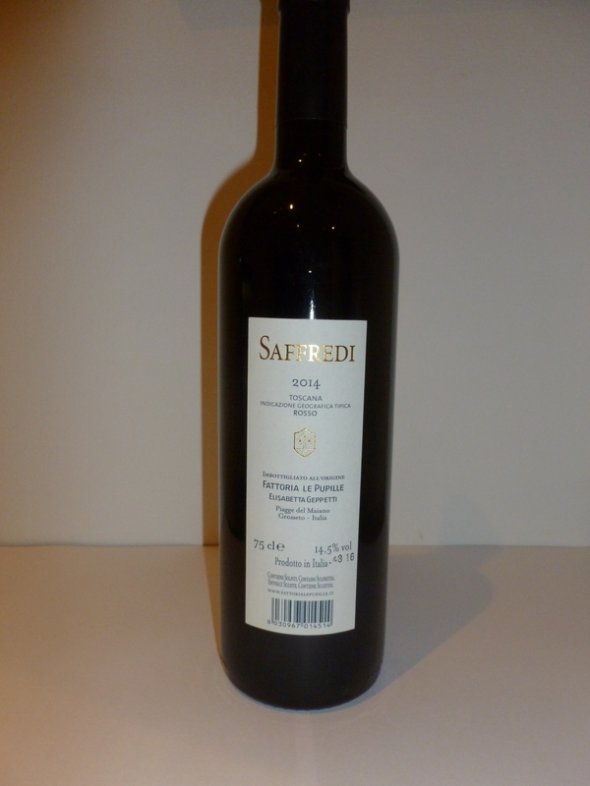 Fattoria Le Pupille Saffredi  Toscana IGT 2014