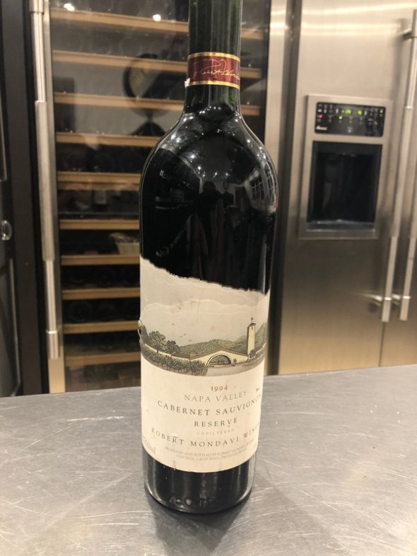 ROBERT MONDAVI NAPA VALLEY 1994 Cabernet Sauvignon rp 98pts! RESERVE W/S &pound;140 !