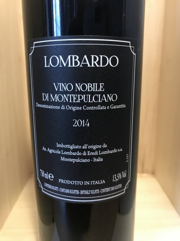Vino Nobile di Montepulciano DOCG 2014 &ndash; Lombardo