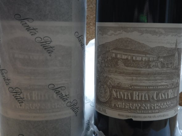 2012 Santa Rita Casa Real Cabernet Sauvignon, Maipo Valley, Chile
