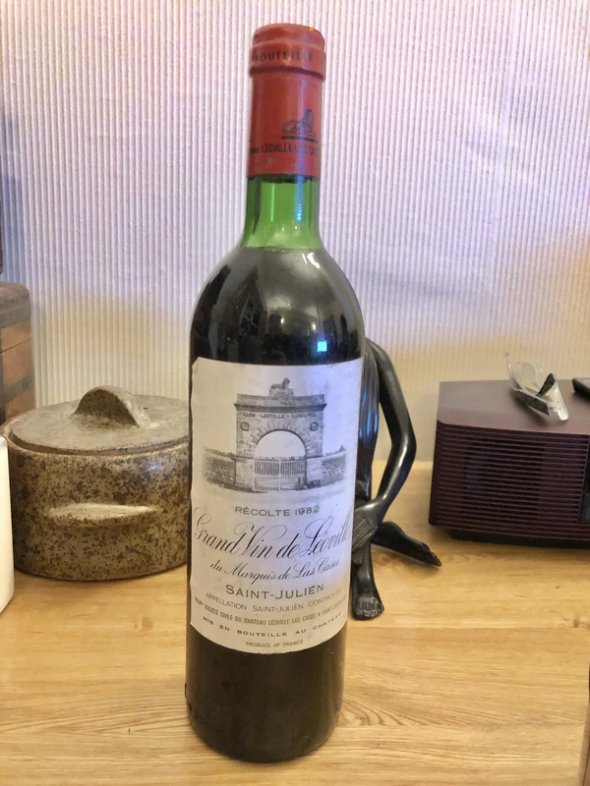Recolte 1982 Grand Vin de Leoville du Marquis de Las Cases Saint-Julien