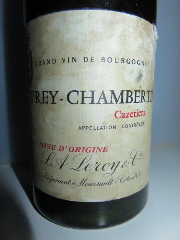 Gevrey Chambertin 1959 - Domaine Leroy