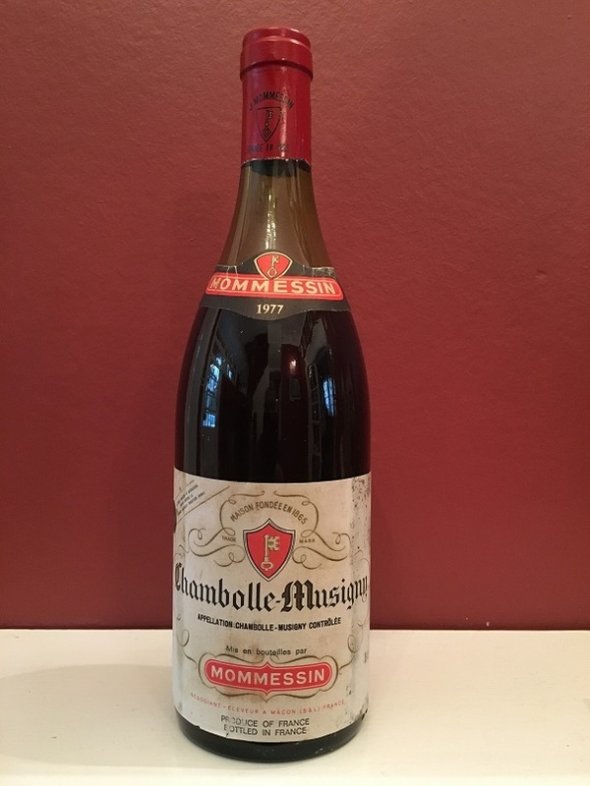 Chambolle Musigny Mommessin 1977