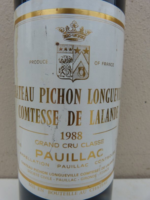 1988 Château PICHON LALANDE / 2nd Growth Pauillac