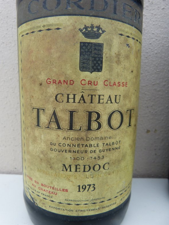 1973 Château TALBOT /  St Julien 4th Growth