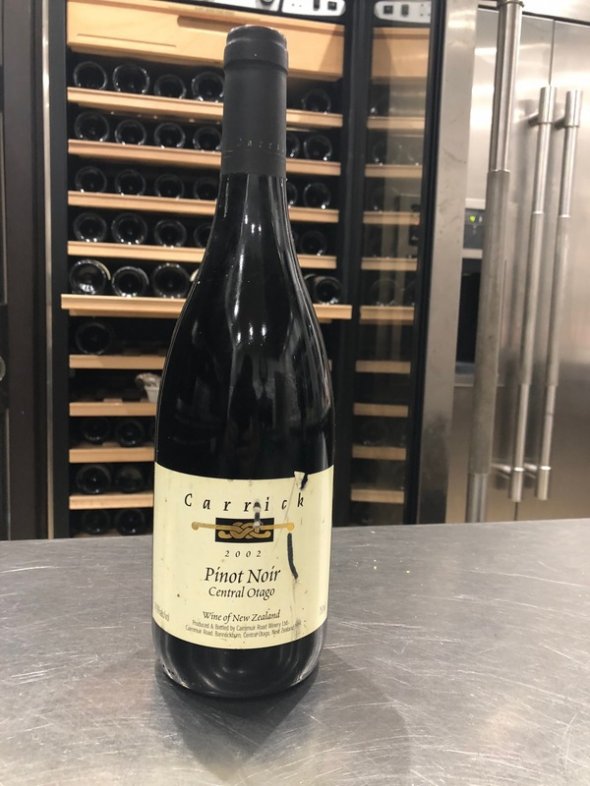 CARRICK PINOT NOIR 2002 New Zealand w/s &pound;72