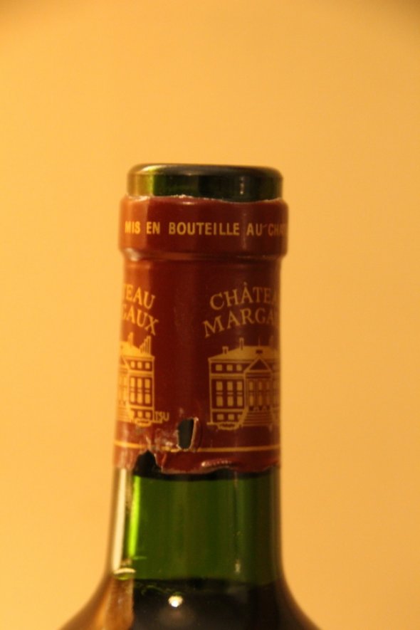 Chateau Margaux Grand Vin. Premier Grand Cru Classe' 1985
