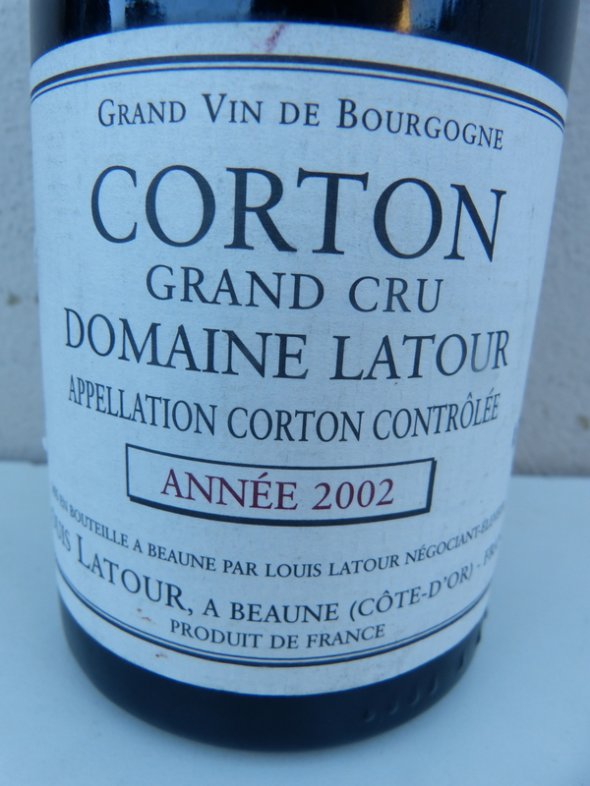 2002 CORTON Grand Cru / Louis Latour