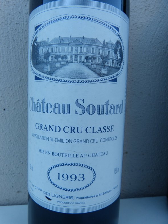 1993 Château SOUTARD / St Emilion Grand Cru Classé