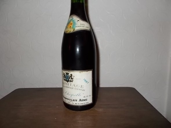 1987 Paul Jaboulet Aine "Hermitage La Chapelle". No Reserve