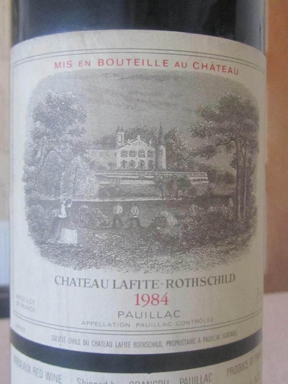 Chateau Lafite Rothschild 1984 ( WS £560 )