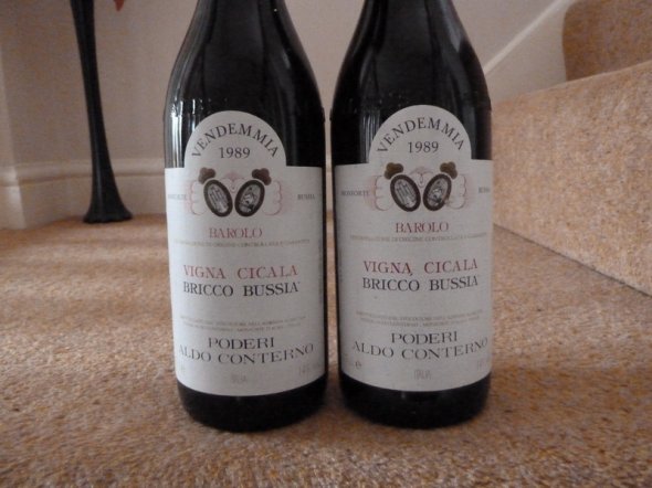Aldo Conterno Barolo Cicala 1989.