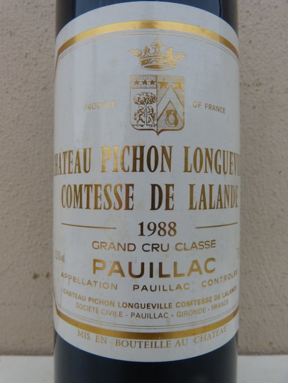 1988 Château PICHON LALANDE / 2nd Growth Pauillac
