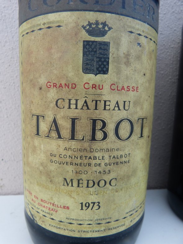2 x 1973 Château TALBOT / 4th Growth Saint Julien