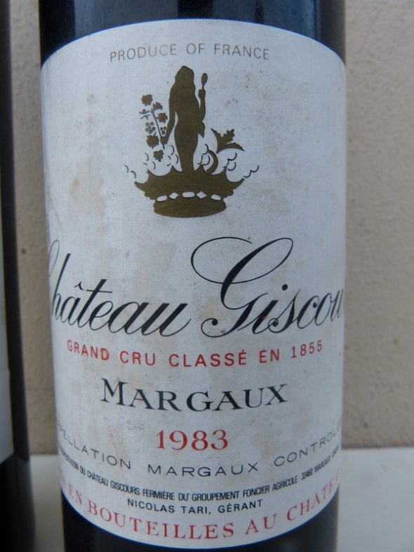 1983 Château GISCOURS / Margaux 2nd Growth