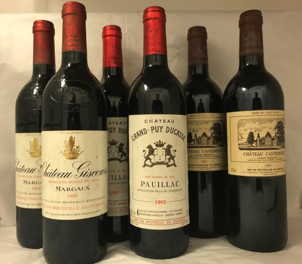 [February Lot 23] 1995 Bordeaux Tasting Lot [6 bottles]
