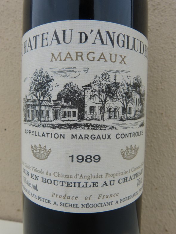 1989 Château d'ANGLUDET / Margaux