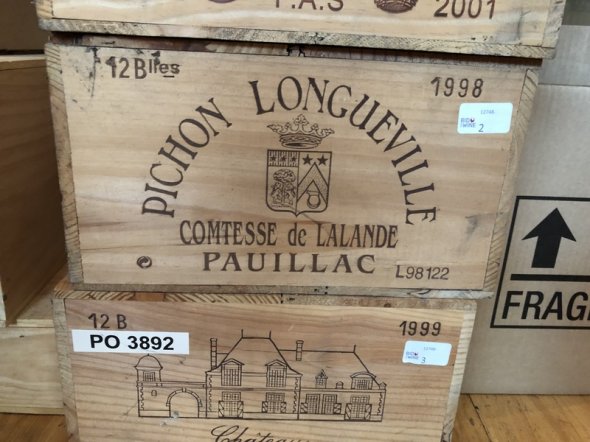 [February Lot 55] Chateau Pichon Longueville Lalande 1998 [OWC of 12 bottles]