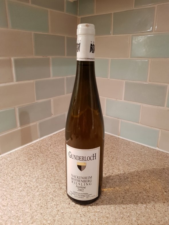 Nackenheim Rothenberg Riesling Auslese 2002 Gunderloch