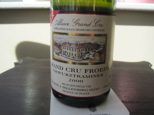 Gewurztraminer Grand Cru Froehn 2000, Jean Becker, Alsace