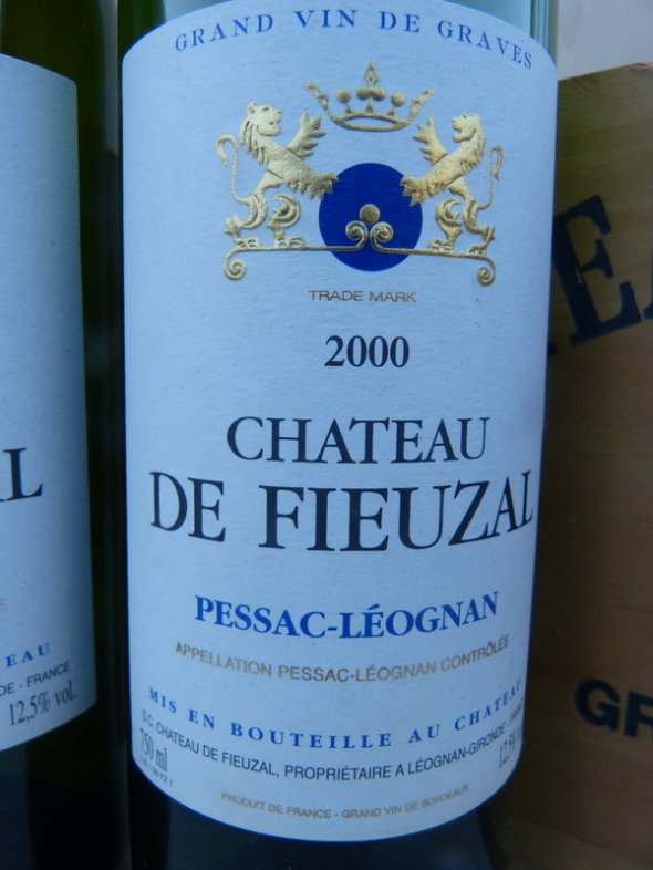 2000 Château de FIEUZAL - Blanc / Pessac-Léognan