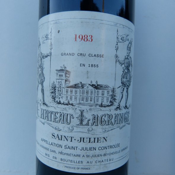 1983 Ch&acirc;teau LAGRANGE / 3rd Growth  Saint Julien