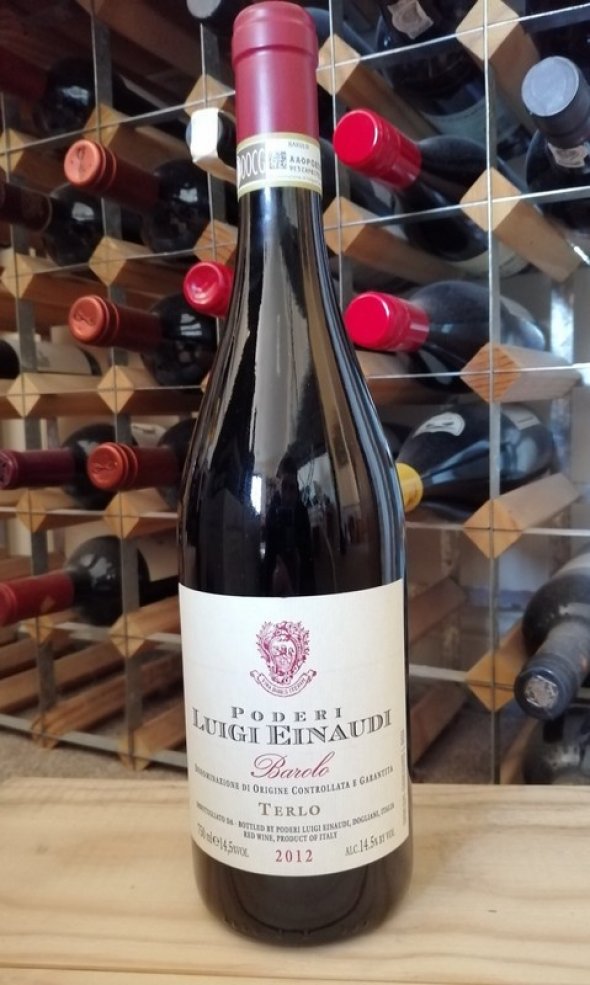 Barolo 'Terlo' 2012, Luigi Einaudi