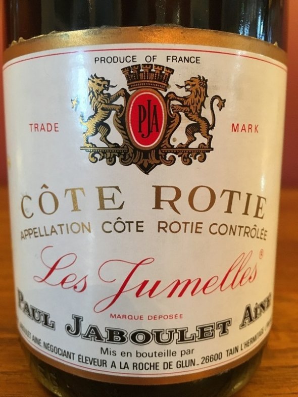 Cote Rotie Les Jumelles PJA 1983