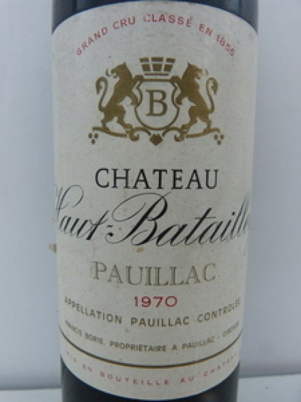 1970 Château HAUT-BATAILLEY / 5th Growth Pauillac