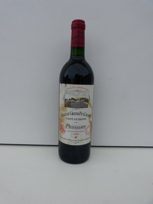 1989 Château GRAND PUY LACOSTE / Pauillac 5th Growth