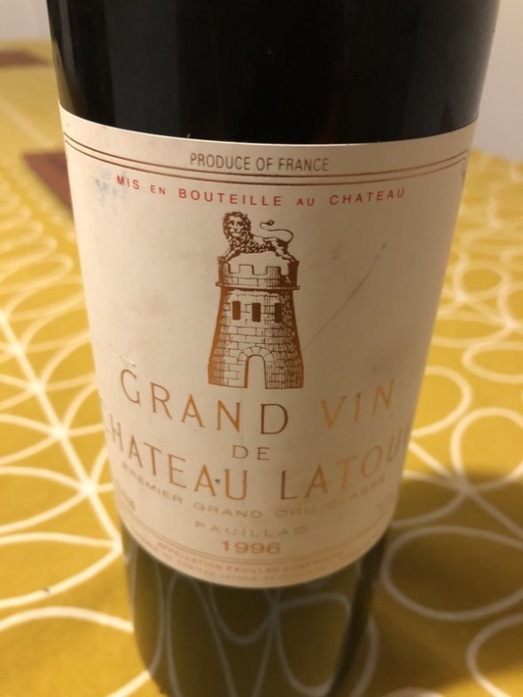 Chateau Latour 1996 - Grand Vin