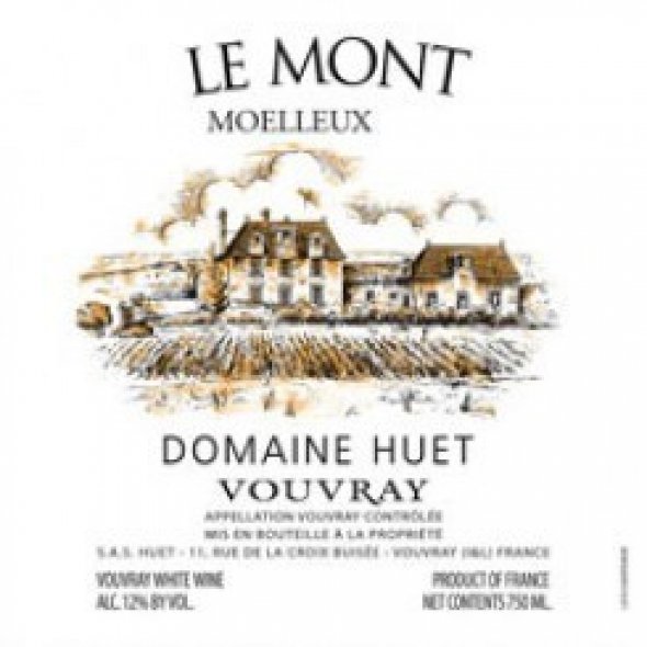 6 bottles - Domaine Huet, Vouvray "Moelleux" Le Mont, 2002