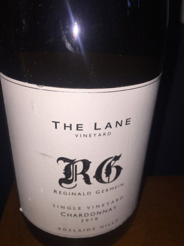 2010 The Lane R6 Single Vineyard Chardonnay, Adelaide Hills