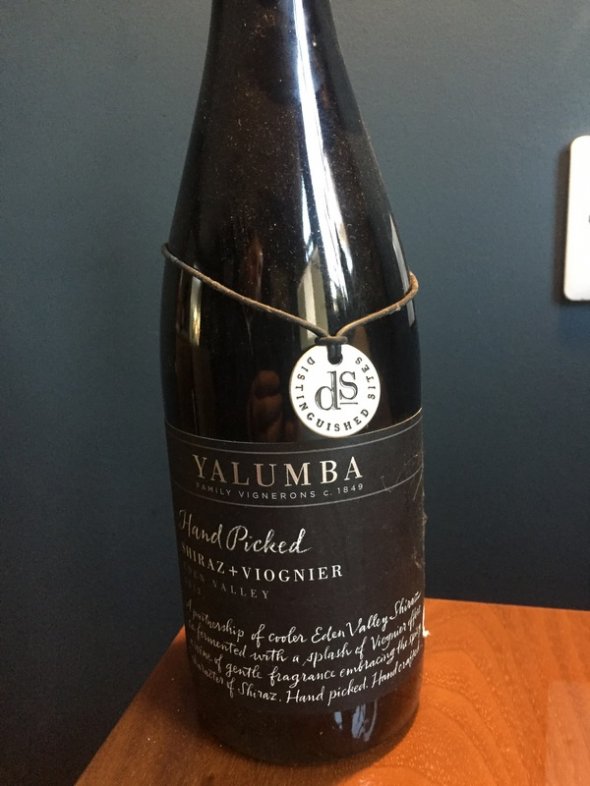2012 Handpicked Shiraz Viognier Yalumba