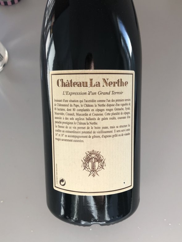 Chateau La Nerthe 2007 Ch&acirc;teauneuf-du-Pape Rouge RP94+