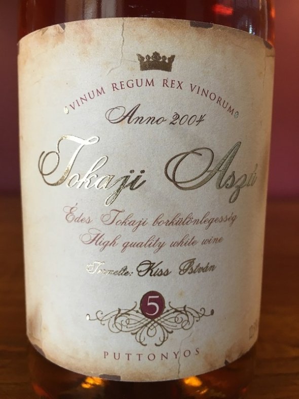 Tokaji Aszu 5 Puttonyos