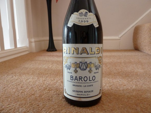 Giuseppe Rinaldi Brunate - Le Coste Barolo 1999 :WS 97 pts