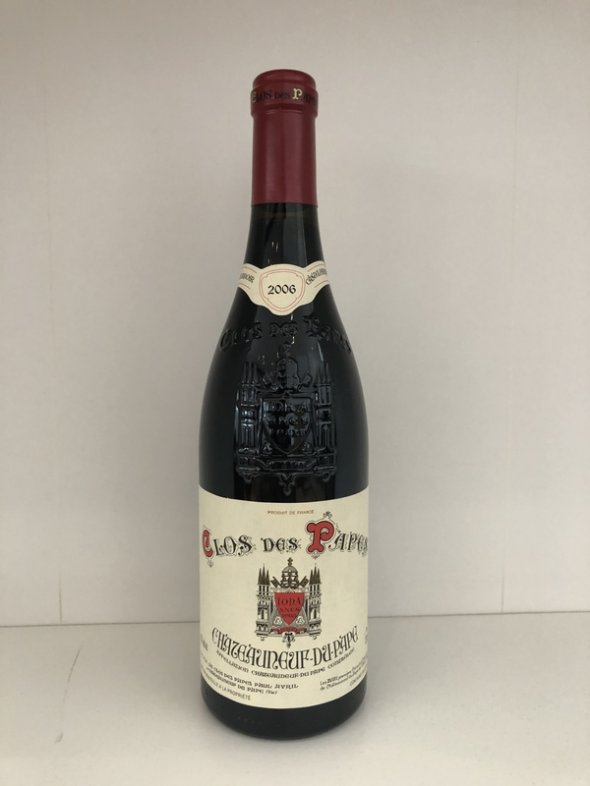 [April Lot 102] Clos des Papes Chateauneuf-du-Pape 2006 [Original Carton of 6 bottles]